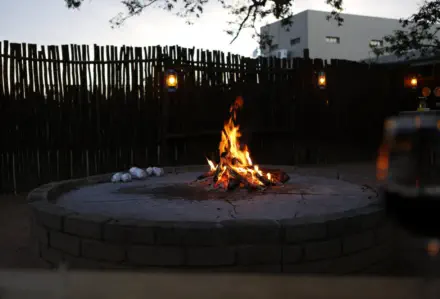 Dinner at Sunset Game Lodge can be served under the African Skies