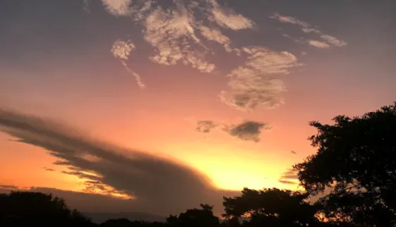 Viewing Deck at Sunset Game Lodge Great Kruger