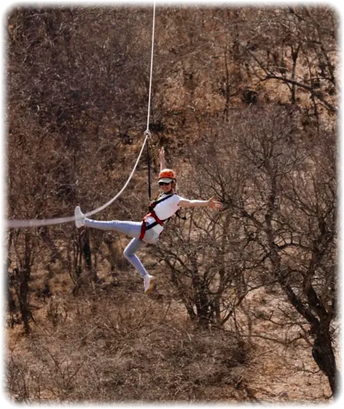 Quad and Zipline Activity near Hoedspruit