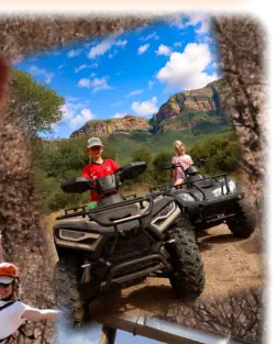 Quad and Zipline Activity near Hoedspruit