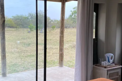 Bush Cabin at Sunset Game Lodge near Orpen Gate