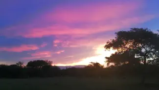 Sunset Game Lodge Restaurant View