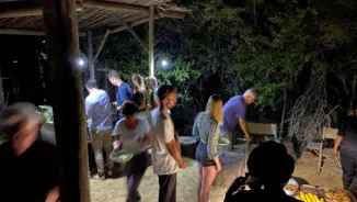 Sunset Game Lodge Bush Braai Area